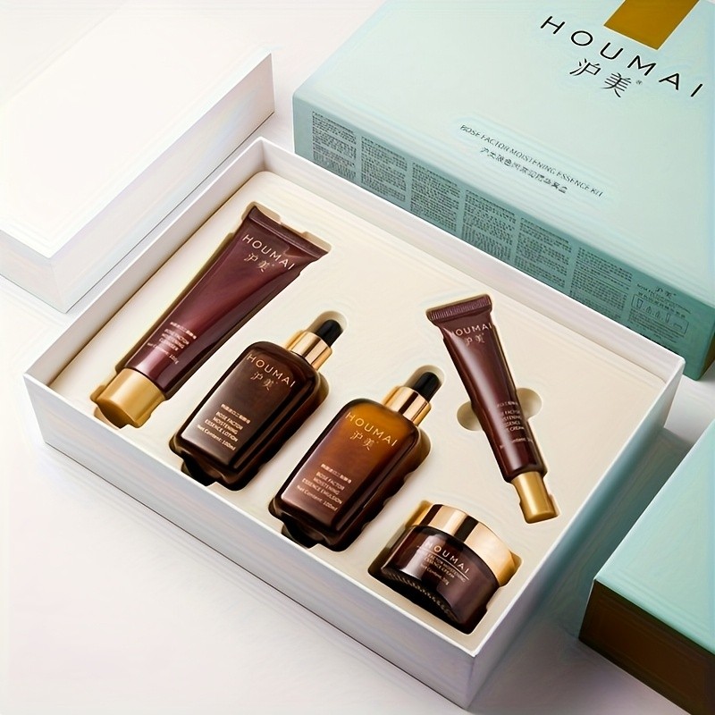 HOUMAI Facial Skincare Set  Complete Hydration & Bare-Face Beauty Routine