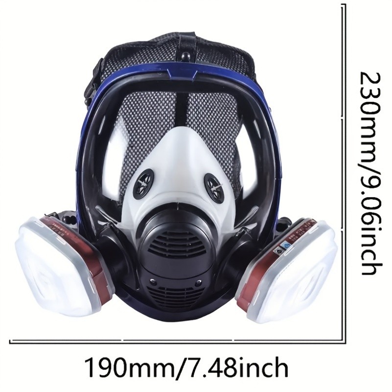 Silicone Full Face Respirator Mask