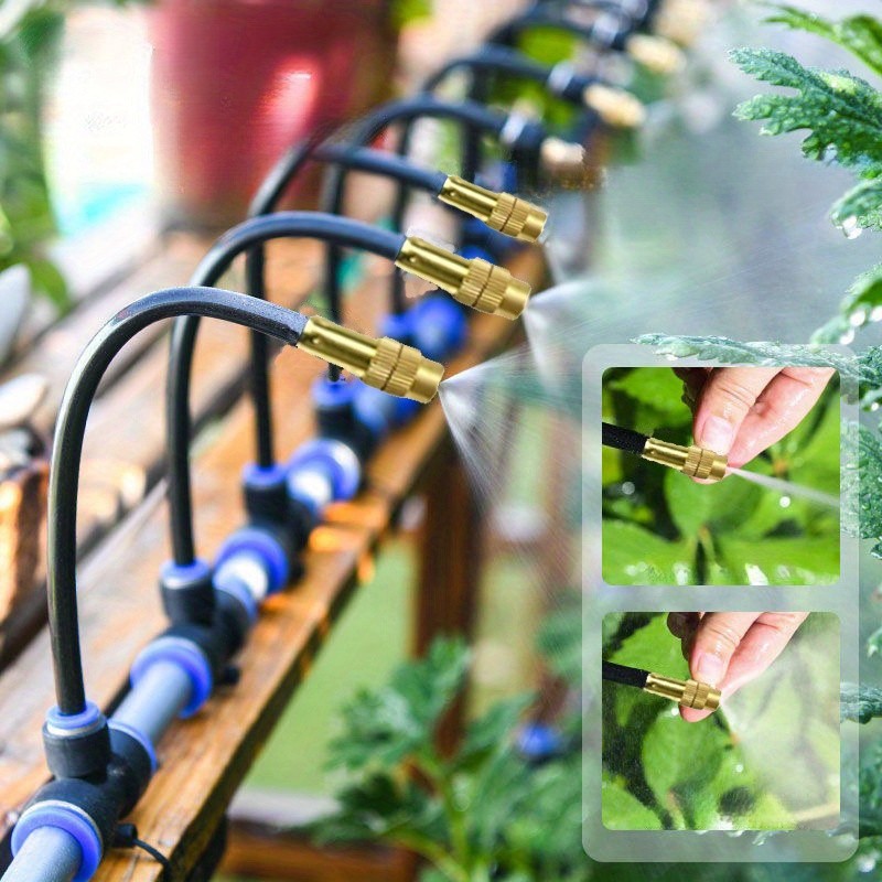 20m Micro Drip Irrigation Kit  Efficient, Power-Free Watering for Healthy Plants