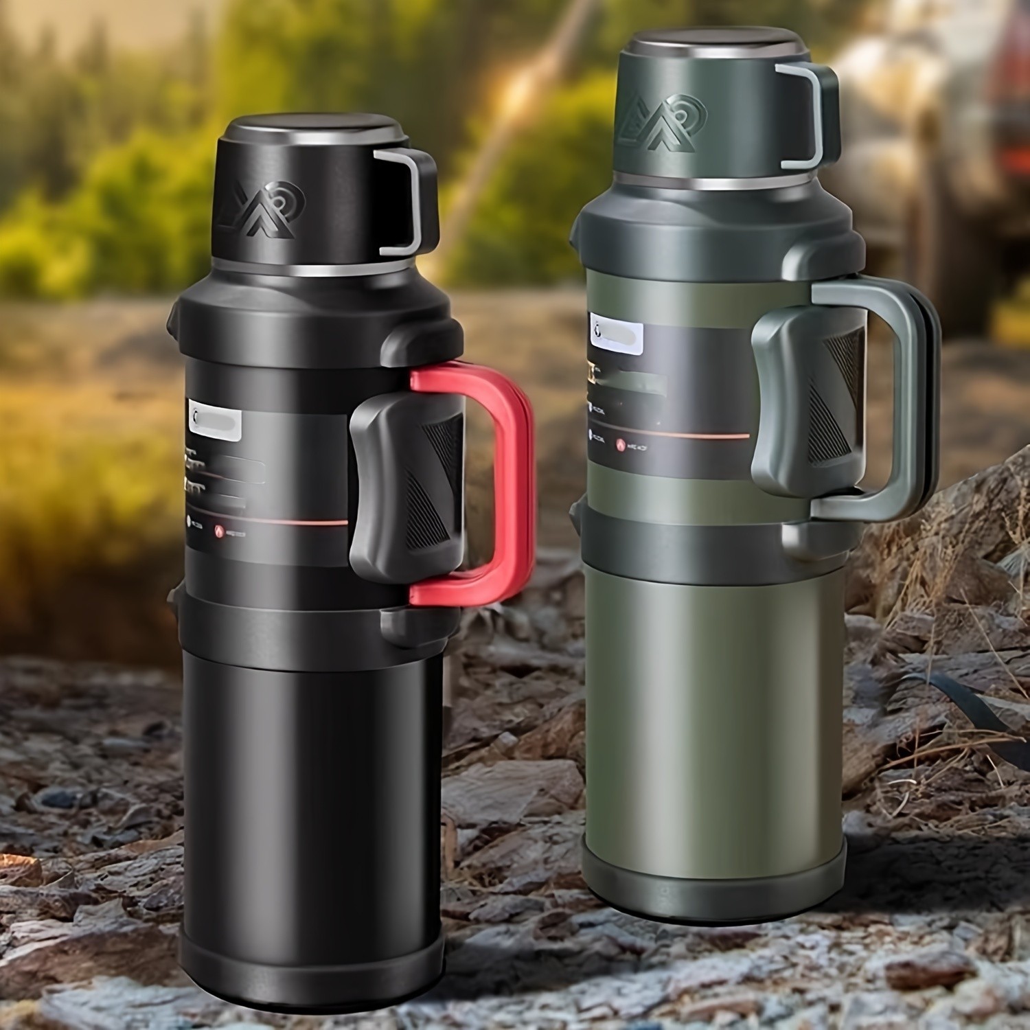 Large Capacity Insulated Water Bottles  3.2L, 4L & 5L for All-Day Outdoor Hydration