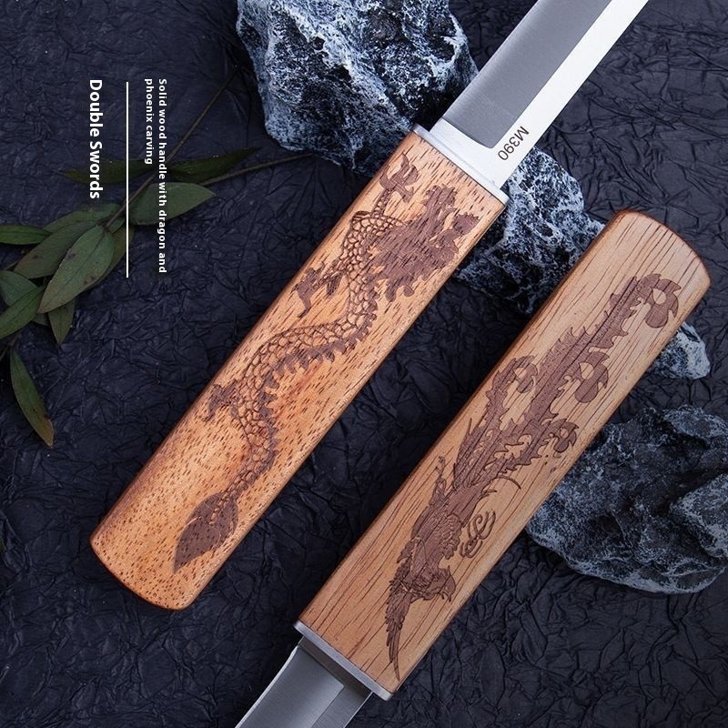 2 In 1 Dragon and Phoenix Double Blades