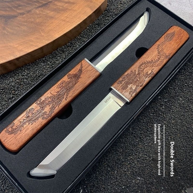 2 In 1 Dragon and Phoenix Double Blades