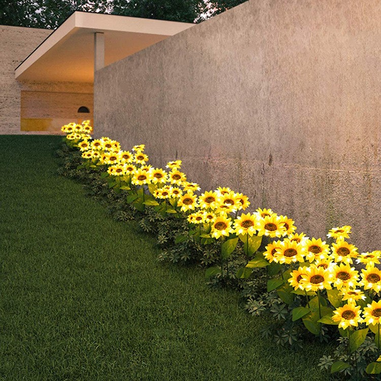 Solar Sunflower Light