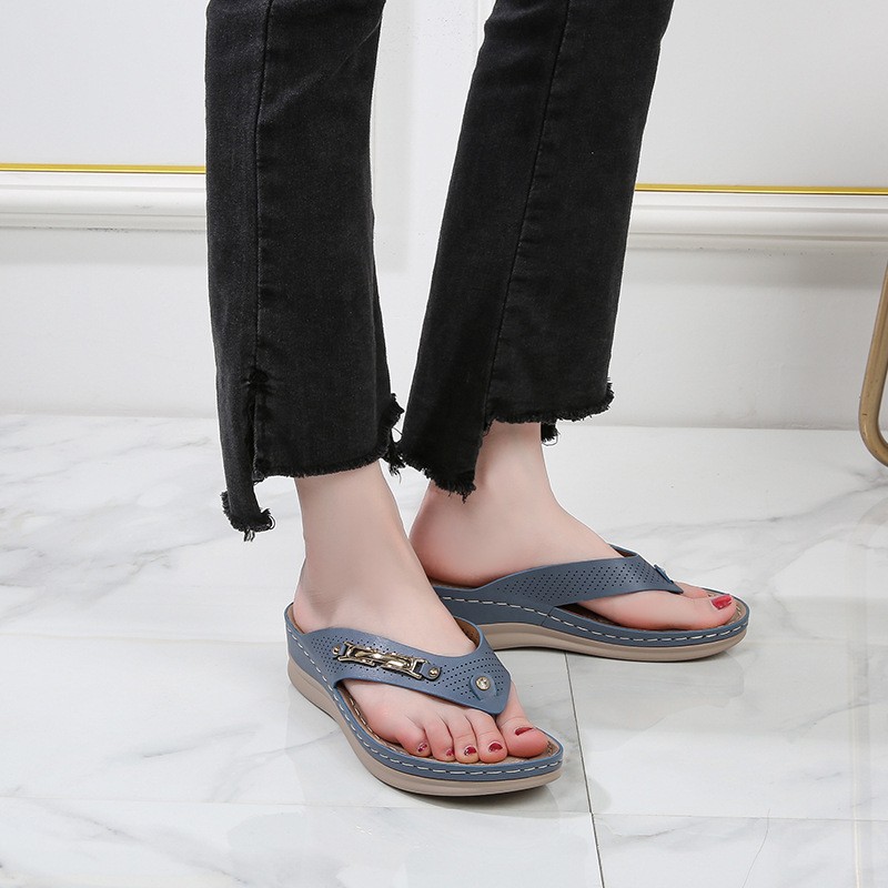 Womens Comfortable Breathable Mesh Orthopedic Sports Slippers