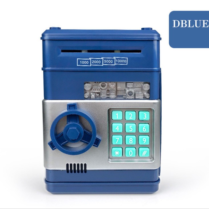 Digital Piggy Bank Safe Deposit Box for Kids