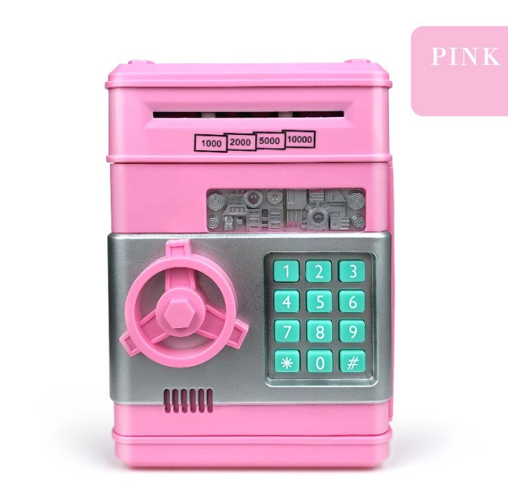 Digital Piggy Bank Safe Deposit Box for Kids