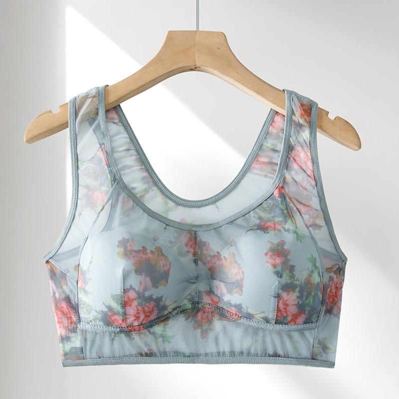 Ice Silk Lace Cooling Comfort Bra