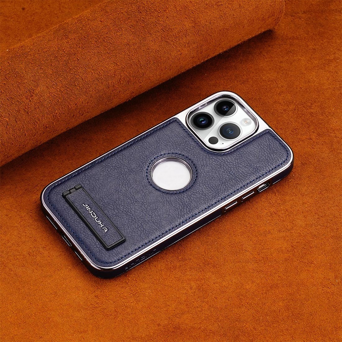 Leather iPhone Case With Stand