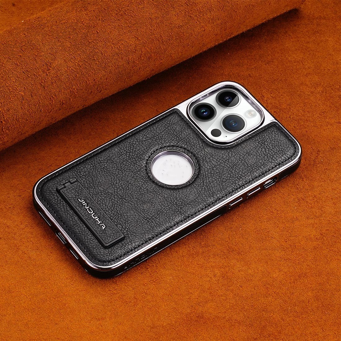 Leather iPhone Case With Stand