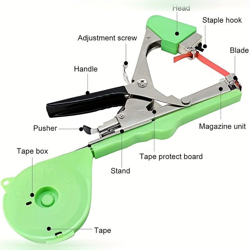 Plant Binding Machine Tool Fast, Secure Vine Training Made Easy