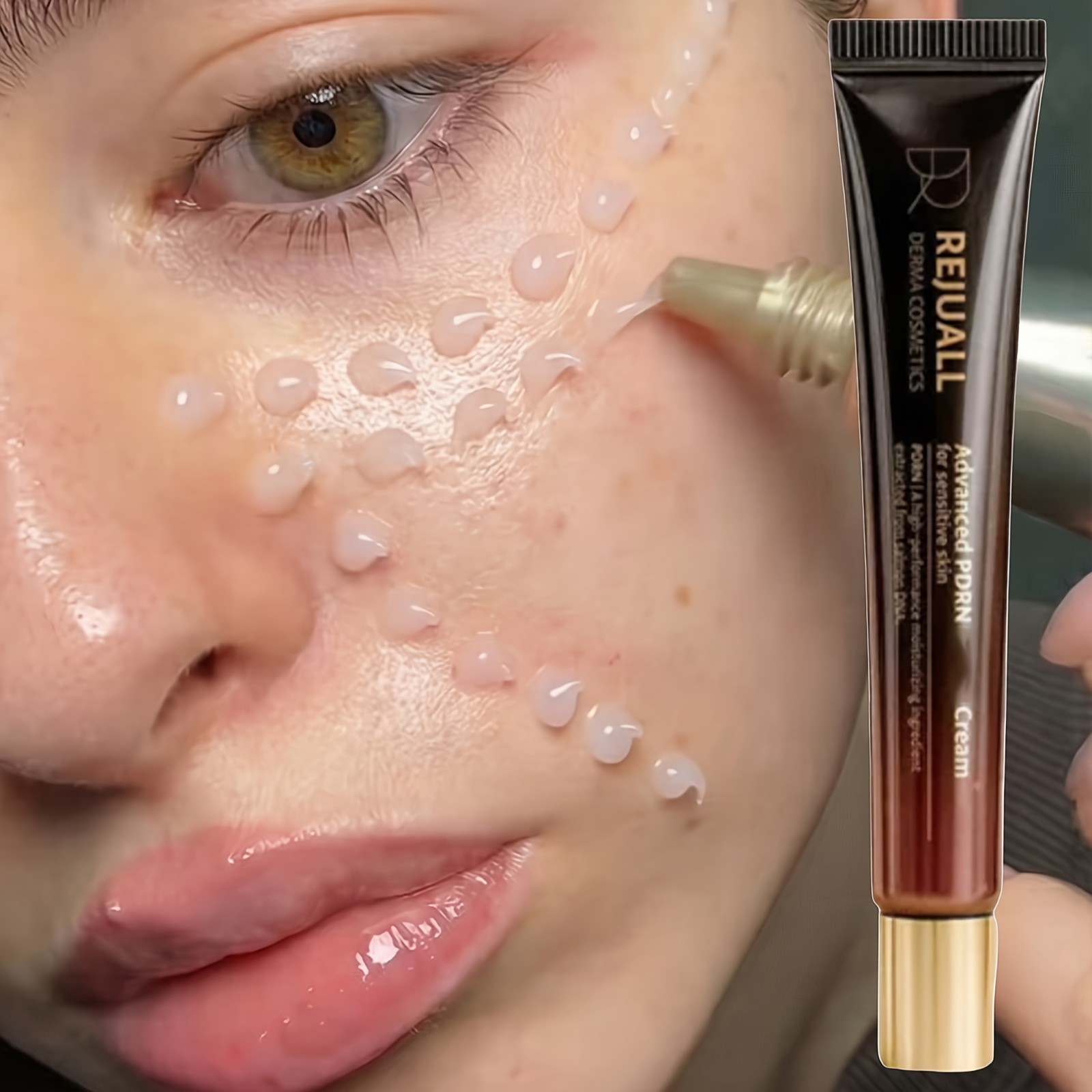 2 pcs REJUALL Advanced PDRN Cream (Salmon PDRN)  Ceramides + Hyaluronic Acid + Panthenol (Vitamin B5) + Centella Asiatica