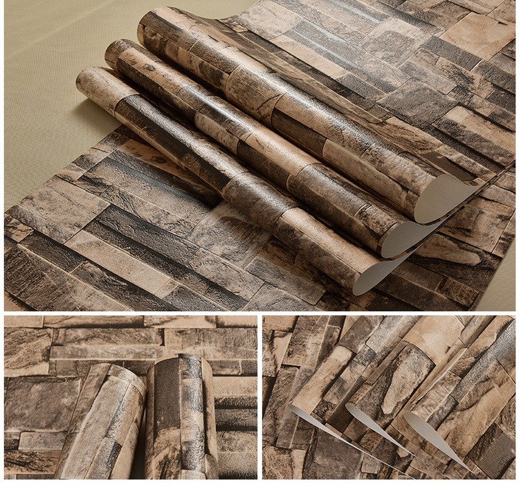 Self-Adhesive 3D Peel & Stick Real Stacked Tiles