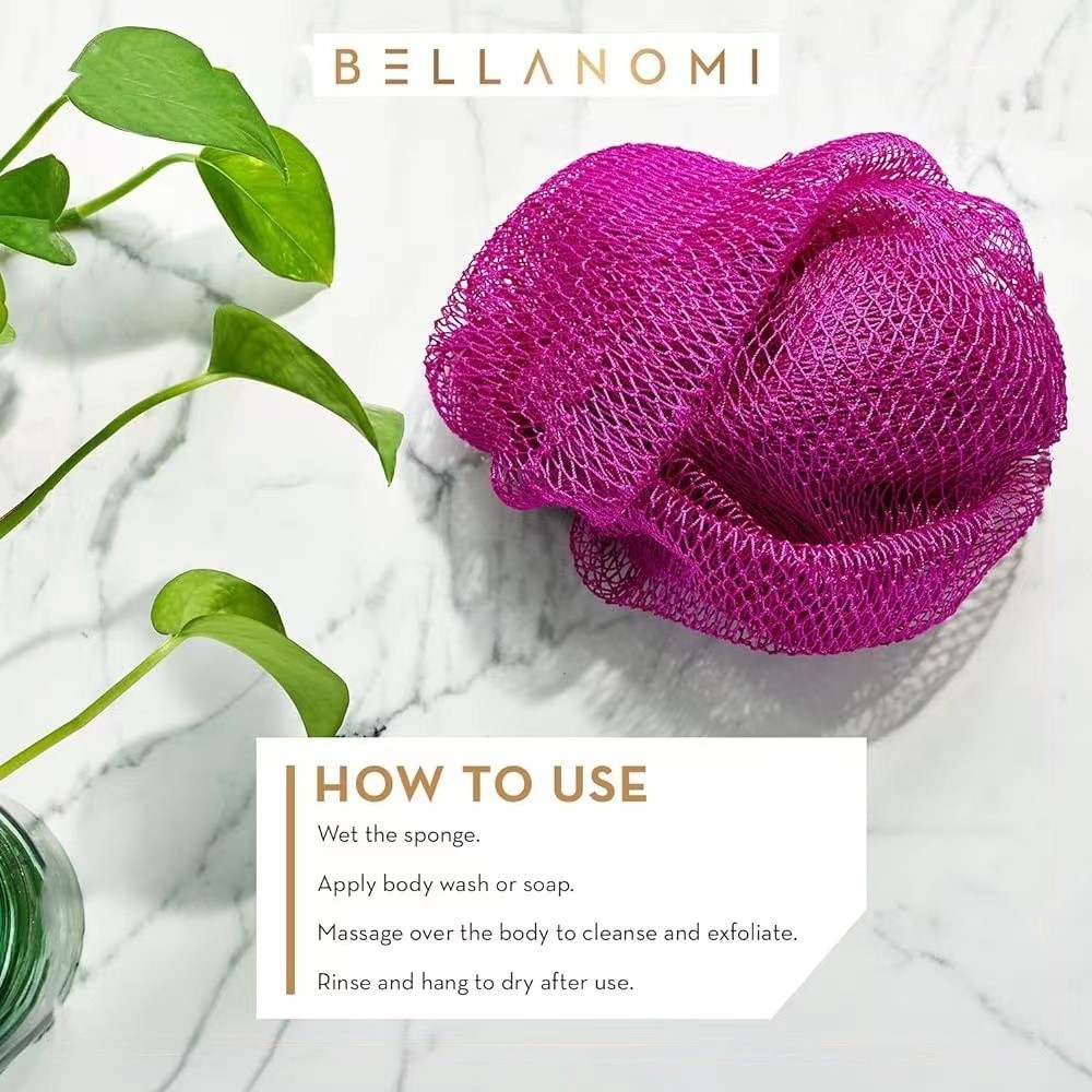 African Exfoliating Net Sponge