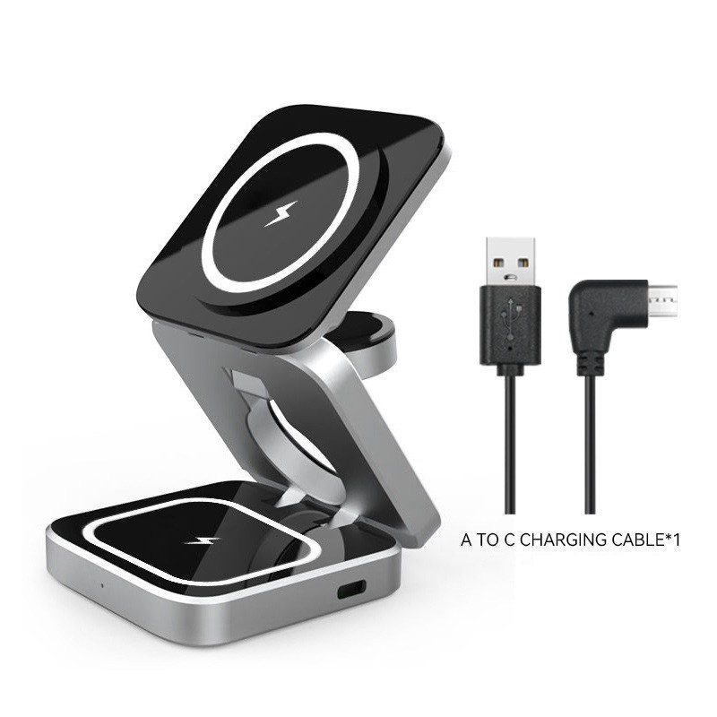 3 in 1 Wireless Charging Station