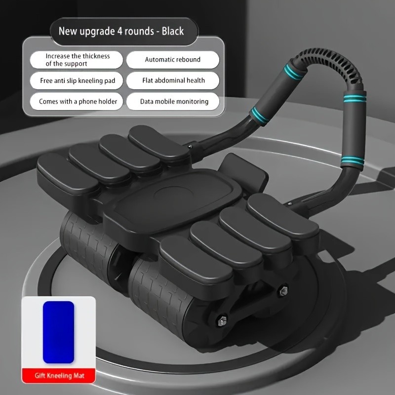 Upgraded Eight-Elbow Abdominal Fitness Wheel