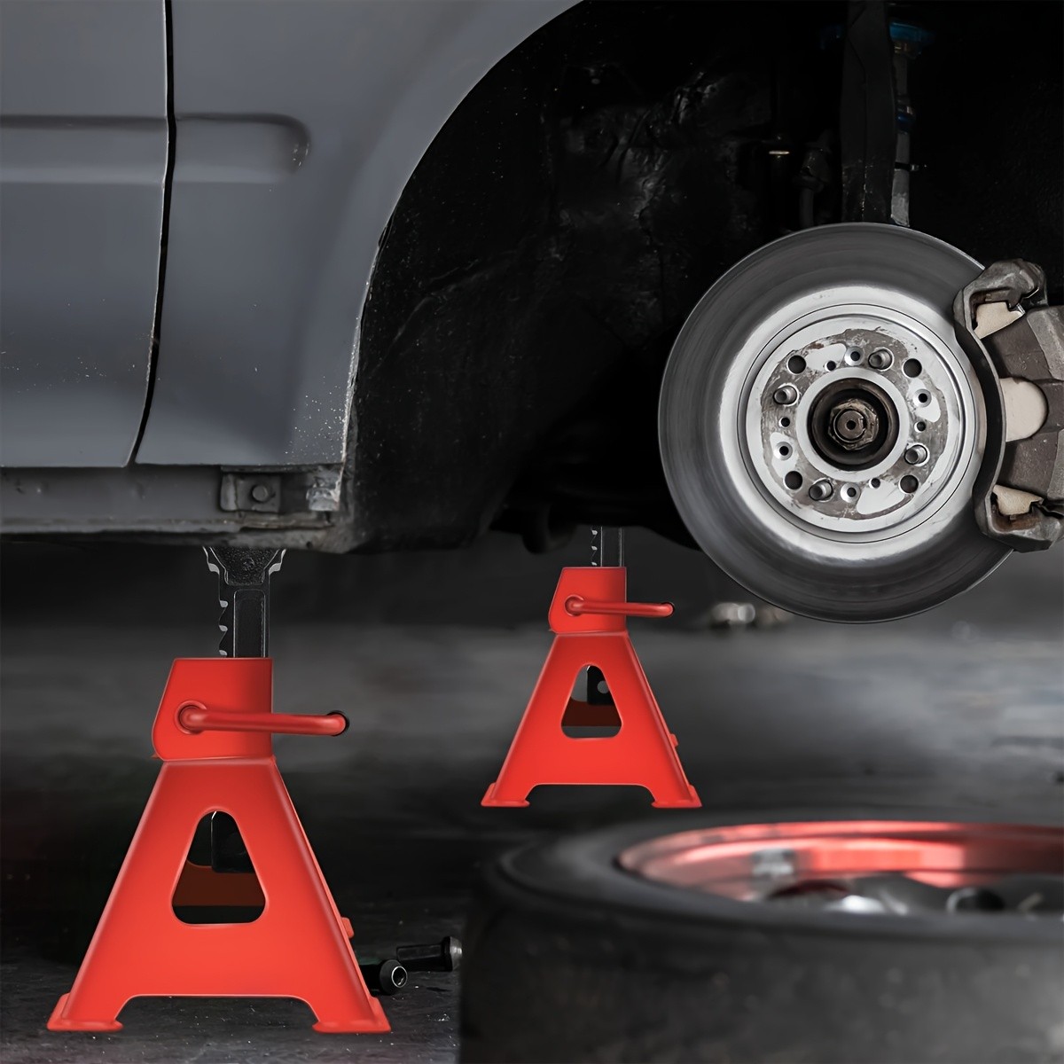 2pcs 3000kg Heavy Duty Jack Stands
