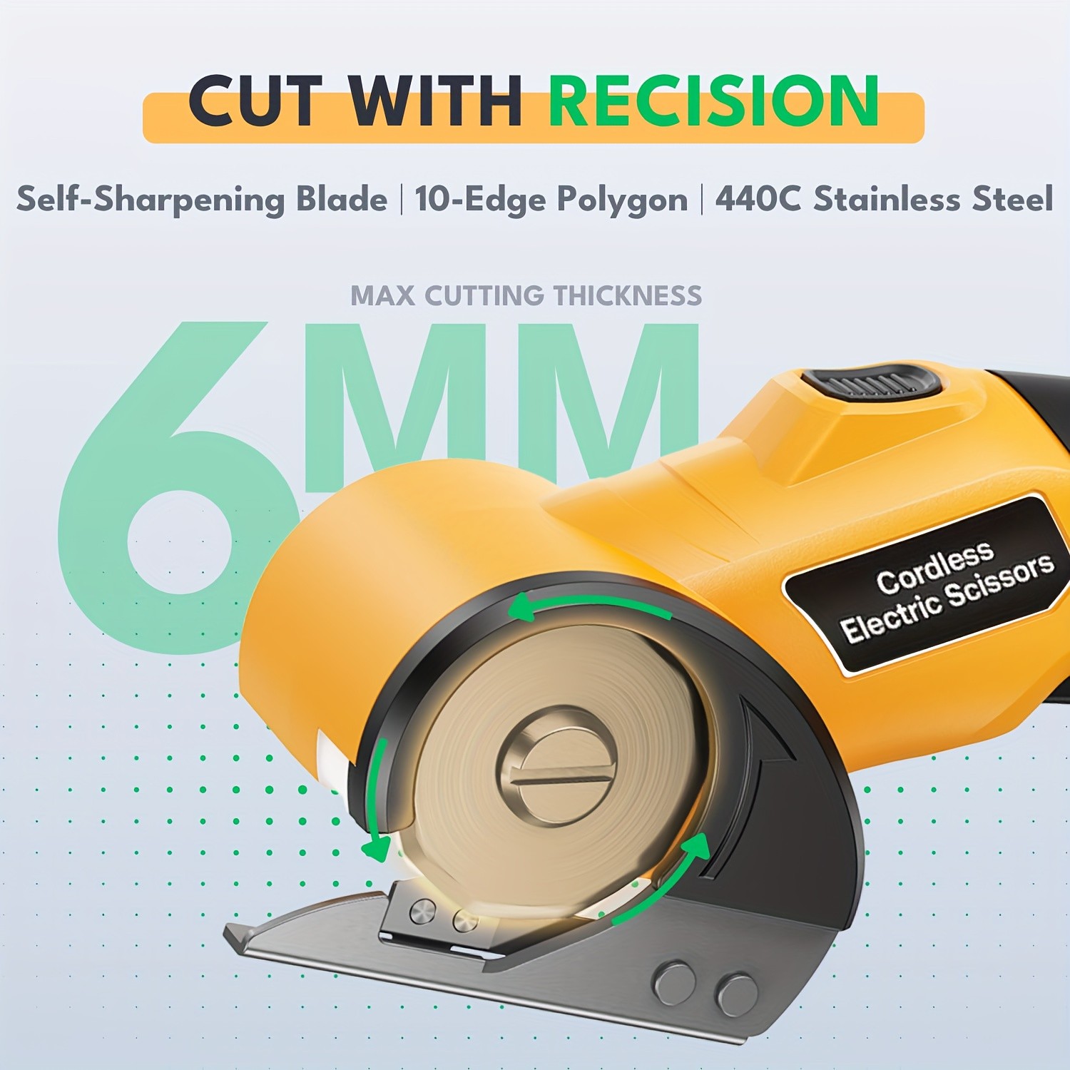Cordless Rechargeable Automatic Scissors