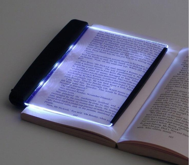 Flat Book Light