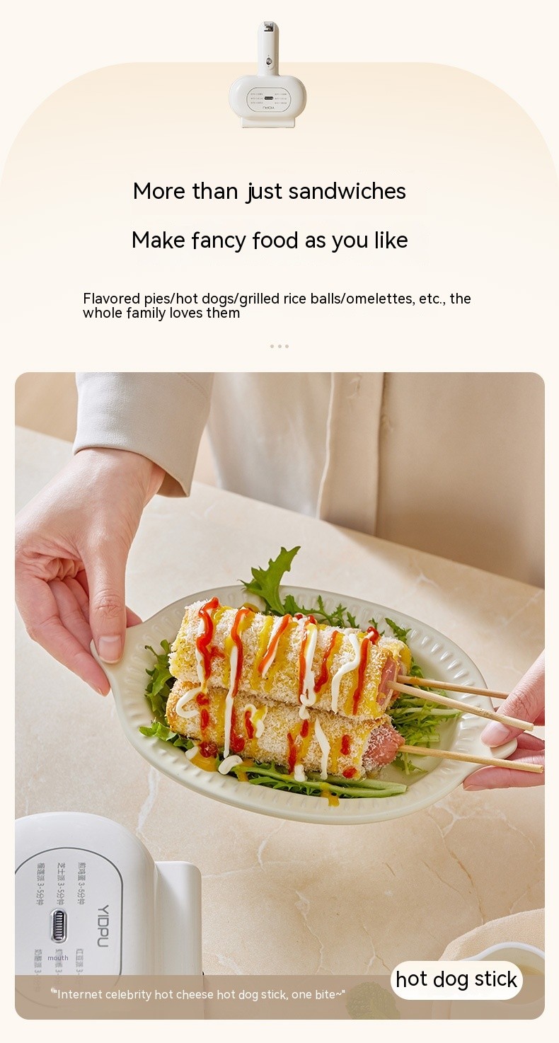 Mini Portable Sandwich Maker