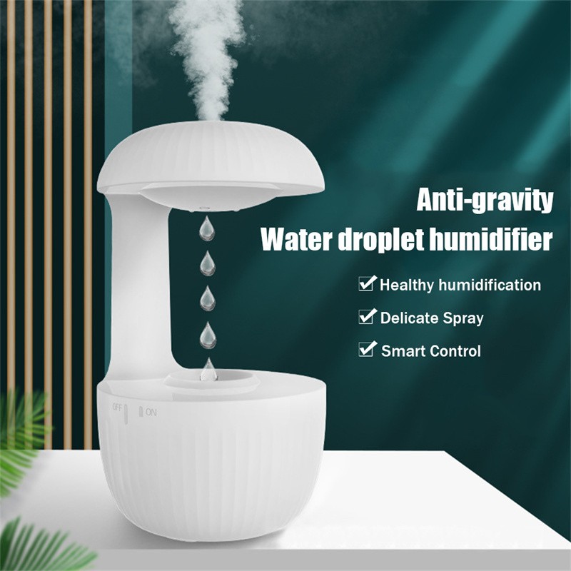 Anti-Gravity Water Droplet Humidifier  Floating Drops, Calm Air