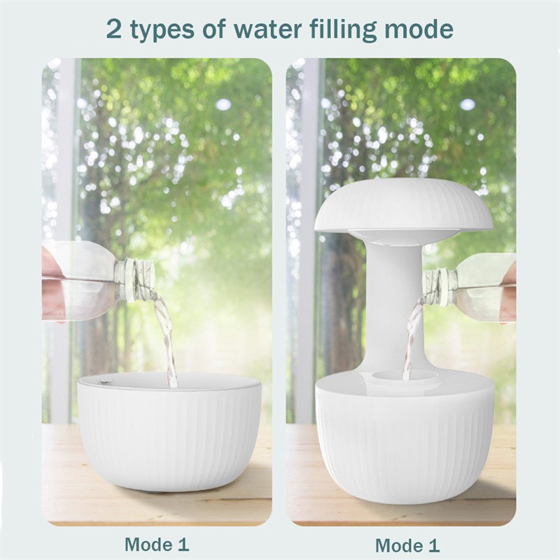 Anti-Gravity Water Droplet Humidifier  Floating Drops, Calm Air