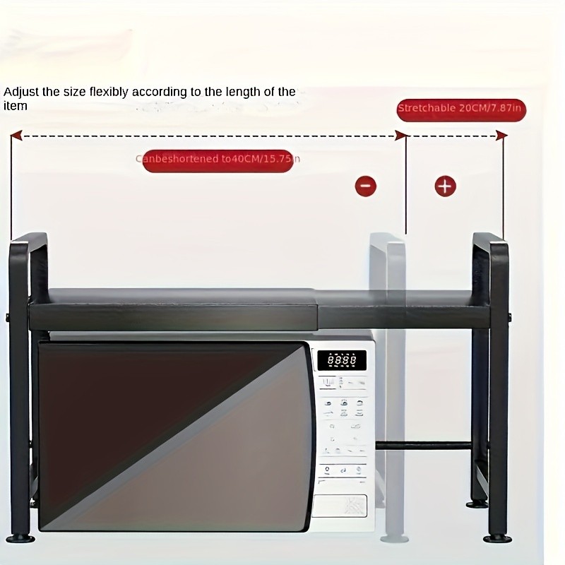 Microwave Oven Rack Smart Space Saving Storage