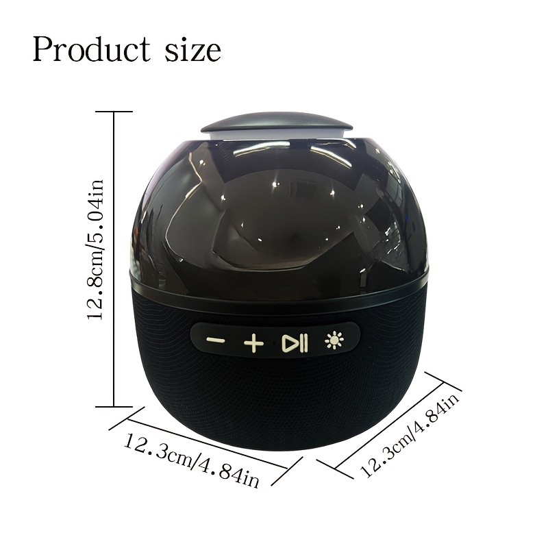 Philips Wireless Speaker Lamp with Low-Alarm, Type-C & Bass