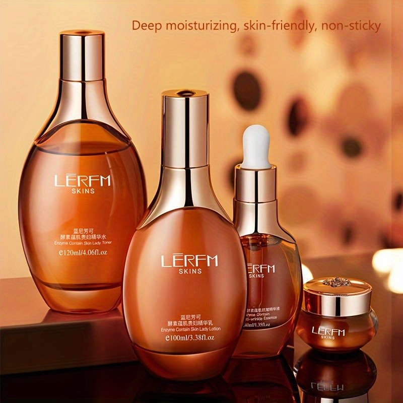 LNFK 8pcs Luxury Skincare Set for Women