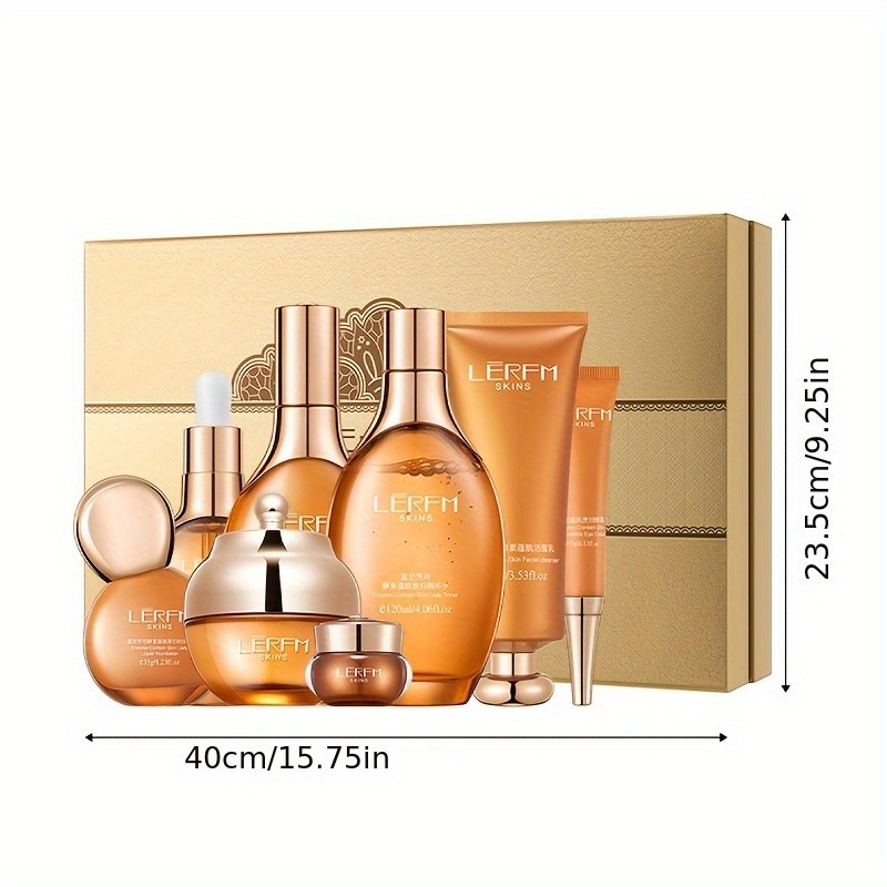 LNFK 8pcs Luxury Skincare Set for Women