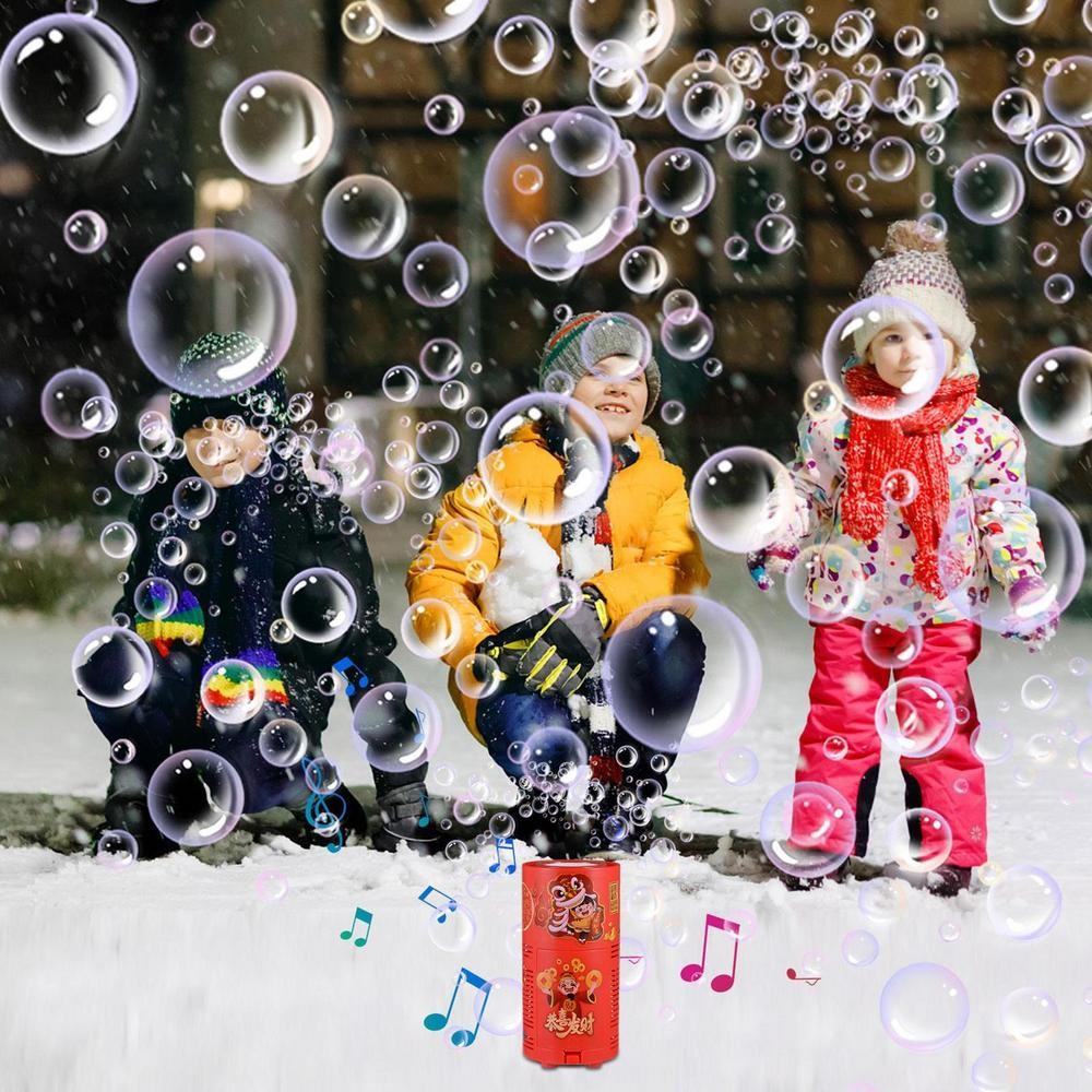 Bubble Machine with Lights  Auto Bubble Blower, Fun for Parties & Kids Love It