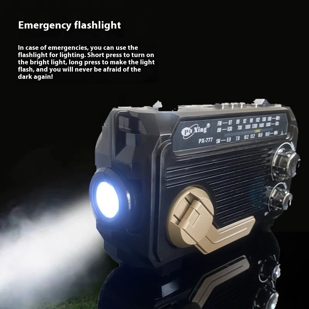Emergency Hand Crank Radio