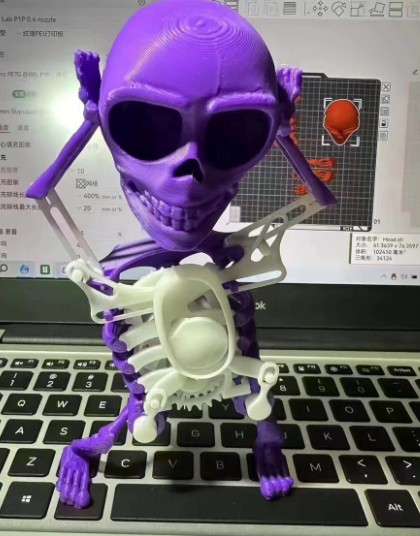 Dancing Skeleton Wind-up Toy