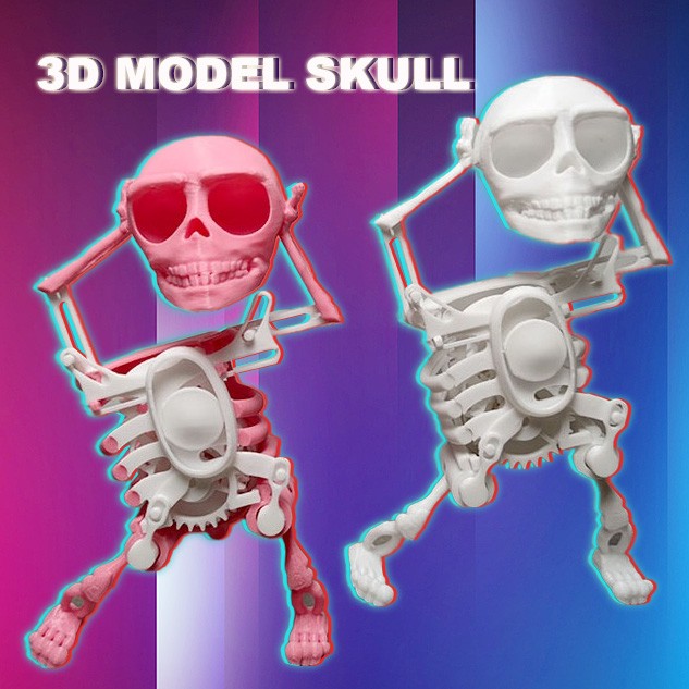 Dancing Skeleton Wind-up Toy