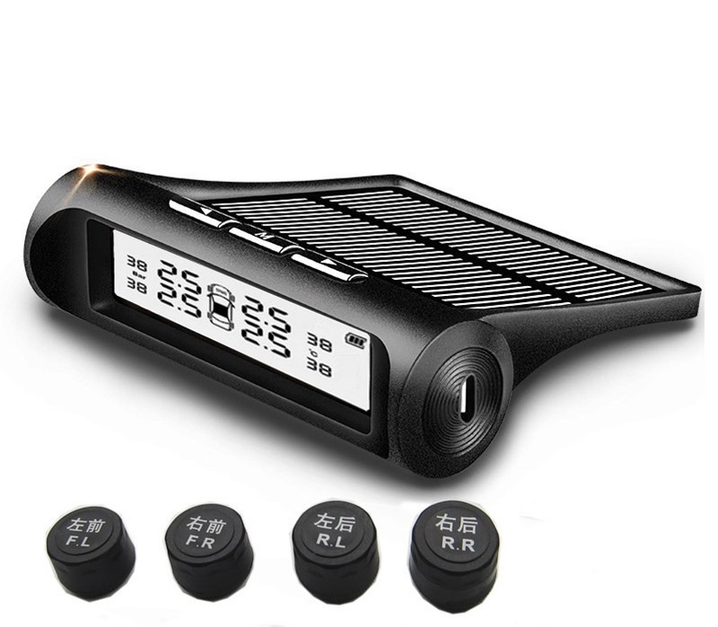 Solar Power Car Tire Pressure Monitoring Tool