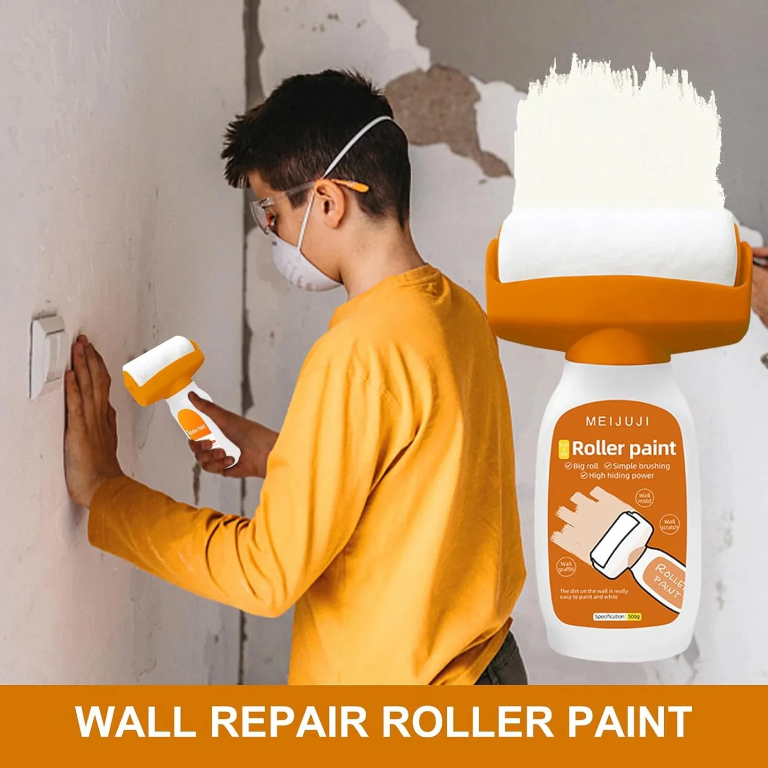 Wall Repair Roller Paint
