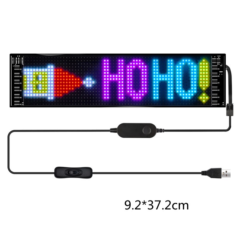 Car LED Sign DIY Programmable Scrolling LED Display