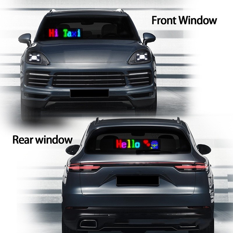 Car LED Sign DIY Programmable Scrolling LED Display