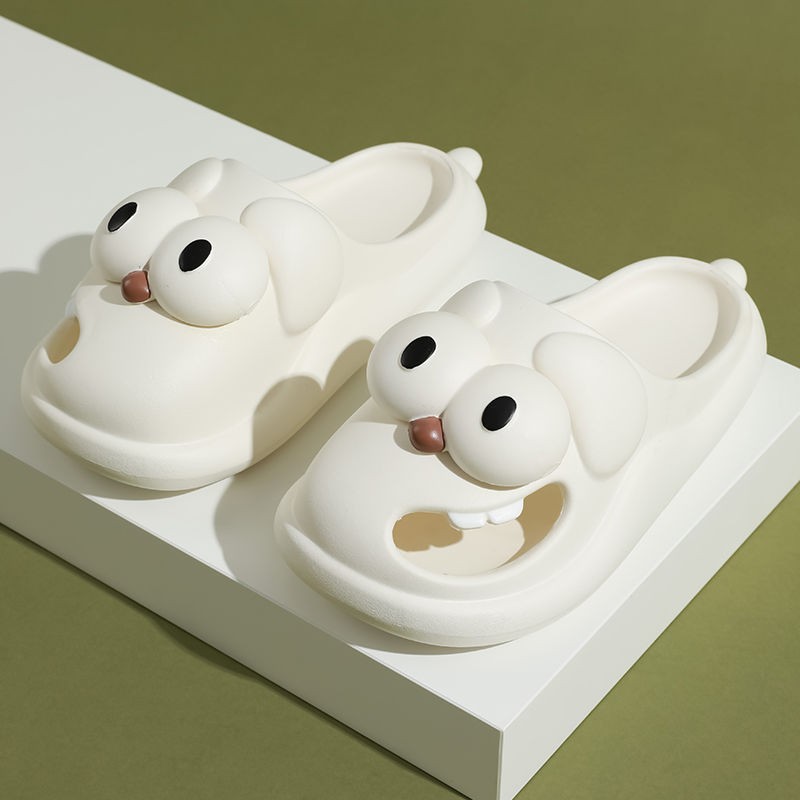 Big Eye Dog House Slippers