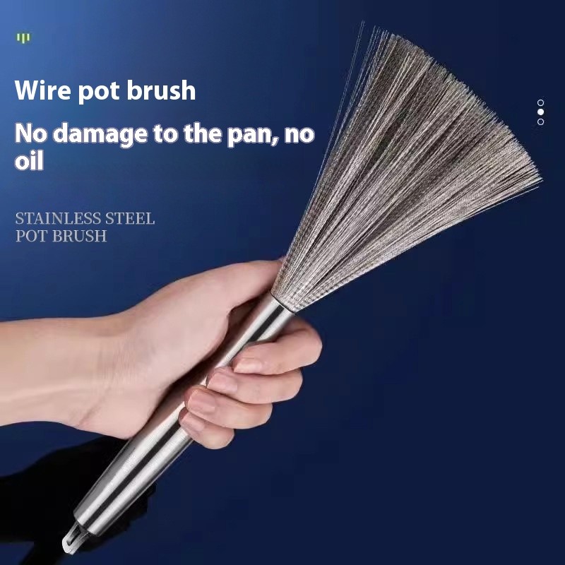 Stainless Steel Pot Brush