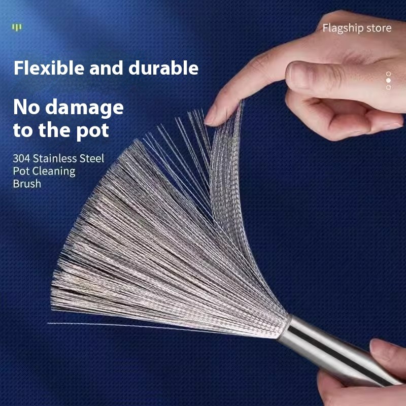 Stainless Steel Pot Brush