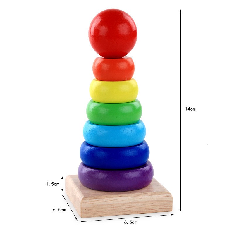 Rainbow Stacking Toys
