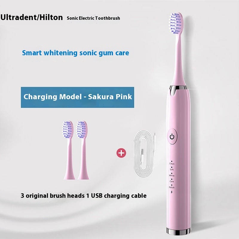 Rechargeable Ultrasonic Electric Toothbrush