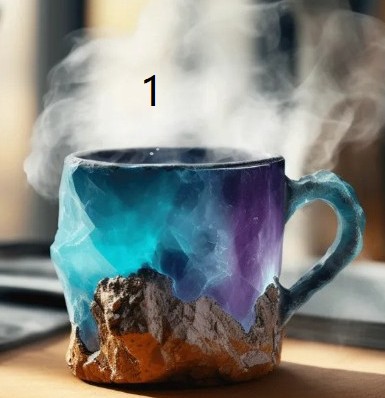 Mineral Crystal Coffee Mugs