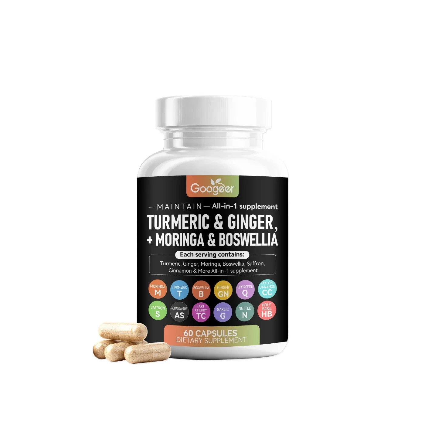 Multi-plant Supplement Capsules