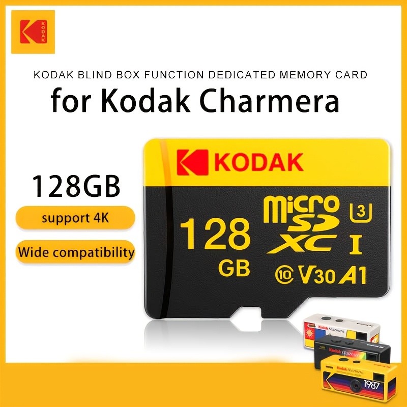 128GB KODAK Charmera Camera High-Speed Memory Card