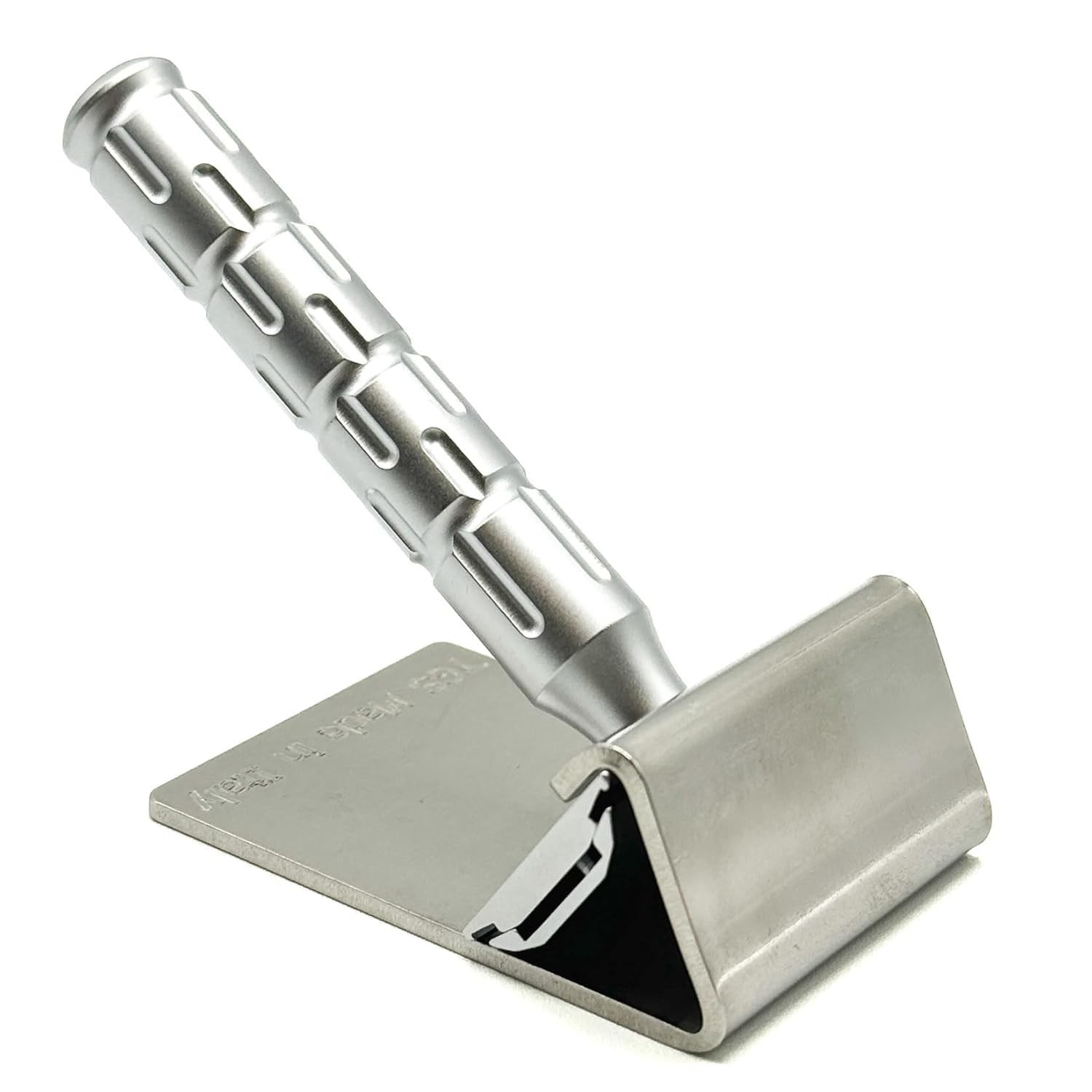 The Goodfellas Smile 304 Stainless Steel Double Edge Safety Razor Stand Compatible with all Standard Safety Razor Models & Brands