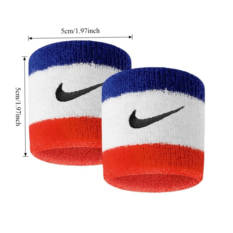 Nike Swoosh Sports Wrist Supports  Comfortable Fabric Design for Spring/Fall Seasons
