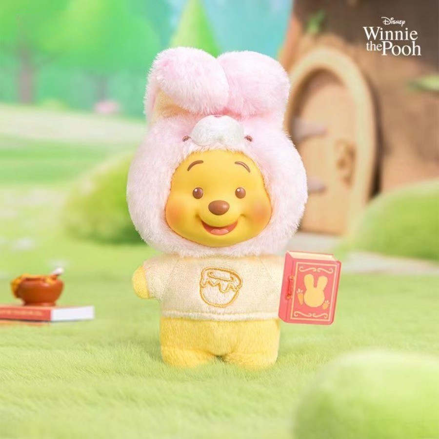 MINISO Disney Winnie the Pooh Fairy Tale Book Series Vinyl Plush Mystery Box