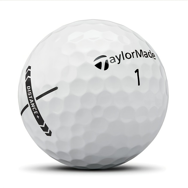 12-Pack of TAYLORMADE Distance+ Golf Balls  Maximum Distance and Optimal Performance for Golfers