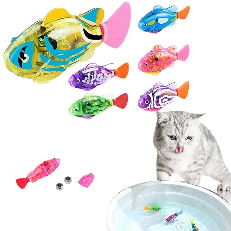 Cat Interactive Electric Fish Toy